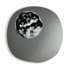 مرآة مصممة بشكل مميز مع حشوة زجاجية مموجة، صنع في إيطاليا - أدالبرتا Viadurini