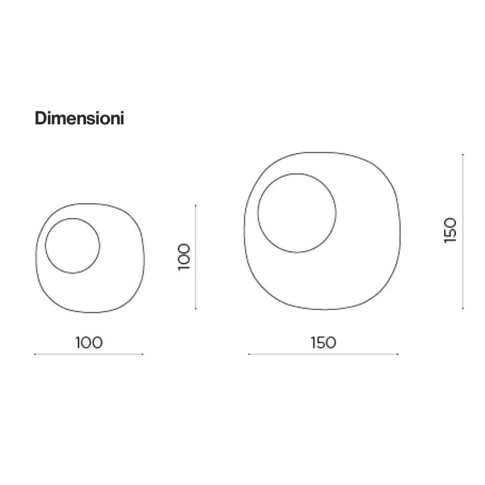 مرآة مصممة بشكل مميز مع حشوة زجاجية مموجة، صنع في إيطاليا - أدالبرتا Viadurini