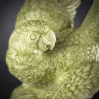 تمثال خزفي على شكل ببغاء مصنوع يدويًا في إيطاليا - باجالو Viadurini