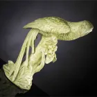 تمثال سيراميكي على شكل ببغاء مصنوع يدويًا في إيطاليا - باجالو Viadurini