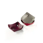 جيوب فارغة من الجلد أو الجلد المُجدد - نموذج الطين Viadurini