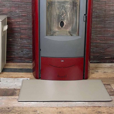 سجادة جلدية للمدفأة / الموقد كليو صنع في إيطاليا Viadurini