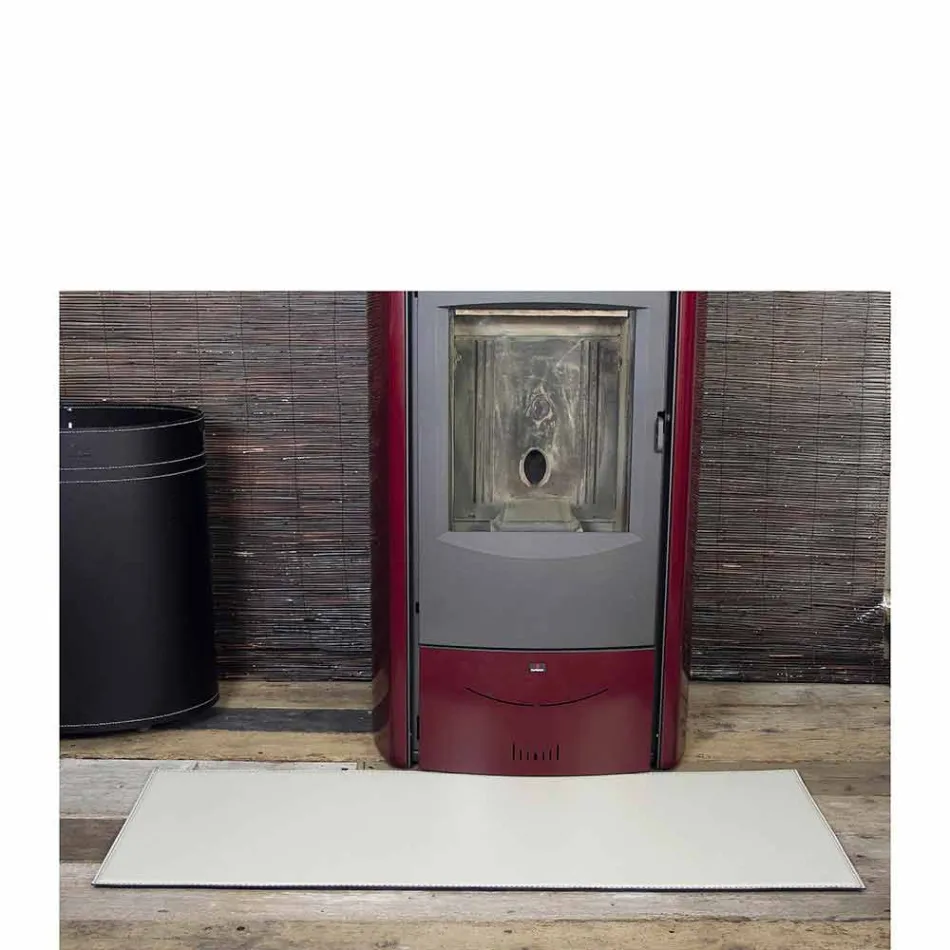 سجادة مدفأة/موقد ريو الجلدية المصنوعة في إيطاليا Viadurini