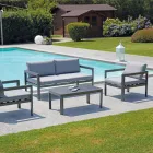 طاولة حديقة ١٠٠×٥٥ سم مصنوعة من الألومنيوم بتشطيبات مختلفة - ميكي ماوس Viadurini