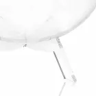 طاولة قهوة دائرية سوداء / حاوية بيفي، تصميم عصري صنع في إيطاليا Viadurini