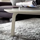 طاولة قهوة بسطح دائري من خشب إم دي إف مطلي، صنع في إيطاليا - توبيكو Viadurini