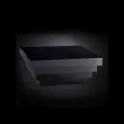 تصميم طاولة قهوة، صورة ظلية قهوة، ألياف خشبية كادو Viadurini