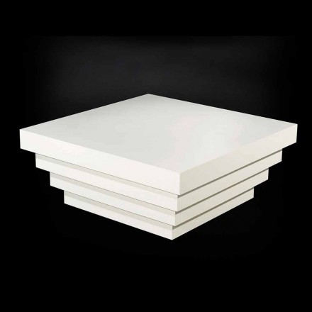 تصميم طاولة قهوة، صورة ظلية قهوة، ألياف خشبية كادو Viadurini