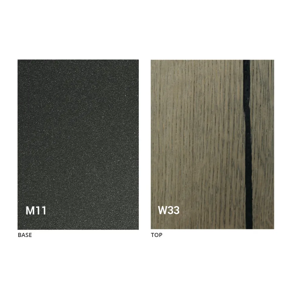 طاولة قهوة قابلة للتحويل بتصميم خشبي مصنوع في إيطاليا - فينسينزو Viadurini