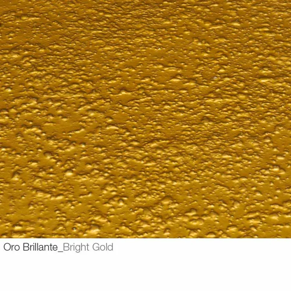 طاولة قهوة من الكريستال المزور والمعدن، صنع في إيطاليا - مونتيبيانكو Viadurini