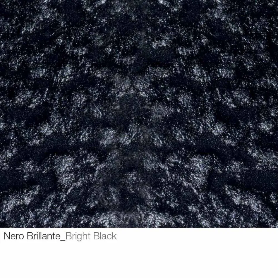 طاولة قهوة من الكريستال المزور والمعدن، صنع في إيطاليا - مونتيبيانكو Viadurini