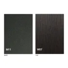 طاولة قهوة عصرية قابلة للتحويل مصنوعة من الخشب والمعدن في إيطاليا - فابيو Viadurini