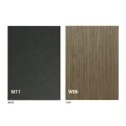 طاولة قهوة عصرية قابلة للتحويل مصنوعة من الخشب والمعدن في إيطاليا - فابيو Viadurini