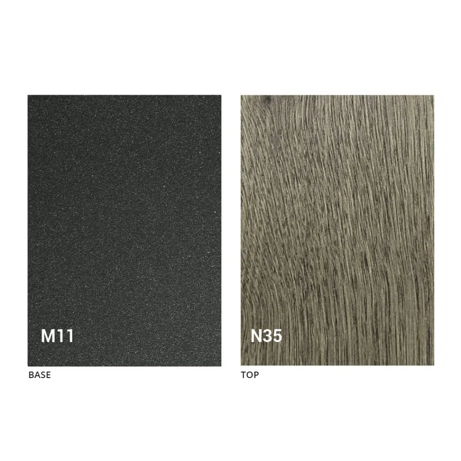 طاولة قهوة قابلة للتحويل إلى طاولة مطبخ، تصميم إيطالي الصنع - جينيو Viadurini