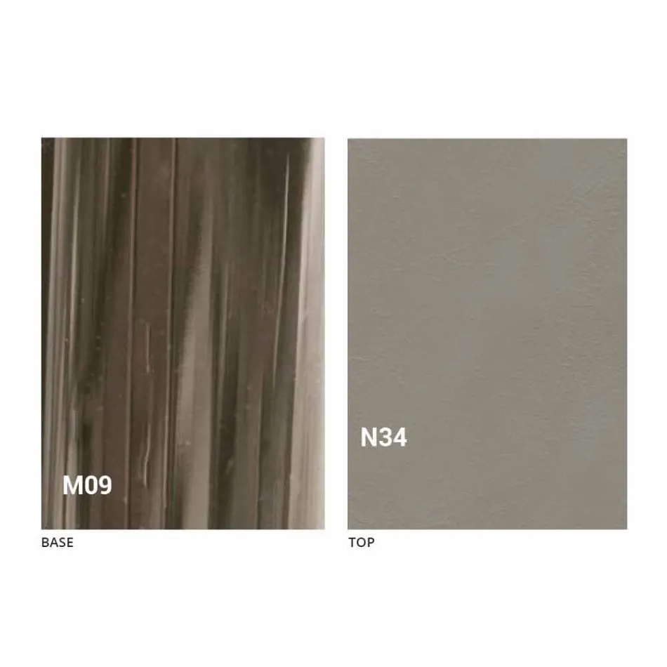 طاولة قهوة حديثة قابلة للتحويل مصنوعة من الخشب والمعدن في إيطاليا - غابري Viadurini