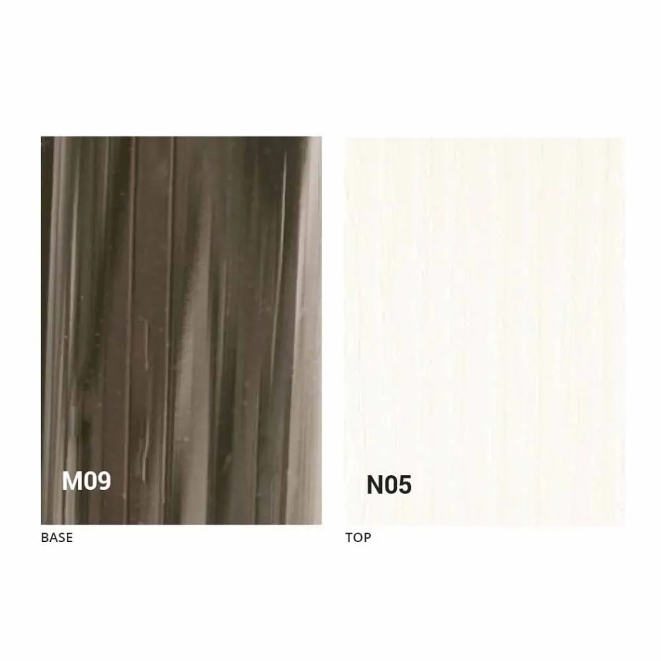 طاولة قهوة حديثة قابلة للتحويل مصنوعة من الخشب والمعدن في إيطاليا - غابري Viadurini