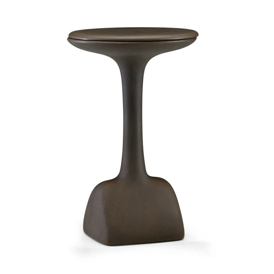 طاولة قهوة خارجية مصنوعة من البولي إيثيلين الملون 96 سم، صنع في إيطاليا - أوليفيتو Viadurini