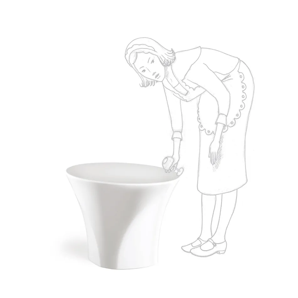 طاولة قهوة خارجية مصنوعة من البولي إيثيلين الملون في إيطاليا - إيغورينا Viadurini