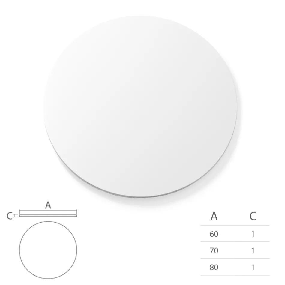 قاعدة طاولة قهوة للحديقة مصنوعة من البولي إيثيلين وسطح HPL، صنع في إيطاليا - لوسي Viadurini