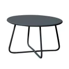 طاولة قهوة للحديقة مصنوعة من الفولاذ المجلفن في إيطاليا - بريين Viadurini