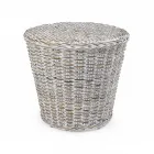 طاولة قهوة للحديقة مصنوعة من الألياف الطبيعية من كوبو - يوكاي Viadurini