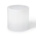 طاولة قهوة حديقة مشرقة من البولي إيثيلين الأبيض صنع في إيطاليا - Derti Viadurini