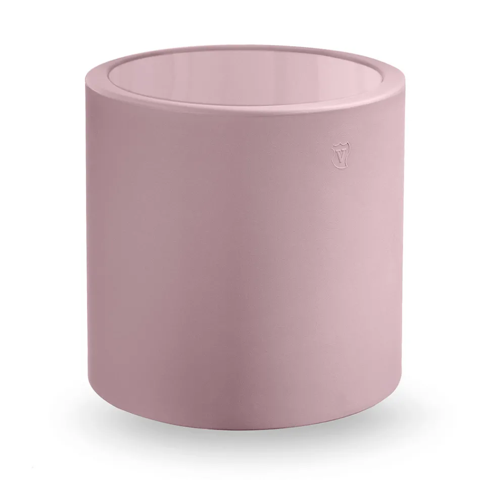 طاولة قهوة دائرية للحديقة مصنوعة من البولي إيثيلين الملون، صنعت في إيطاليا - نومي Viadurini