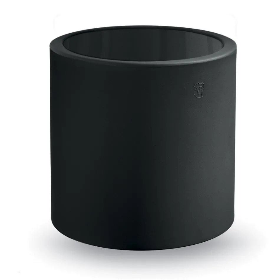 طاولة قهوة دائرية للحديقة مصنوعة من البولي إيثيلين الملون، صنعت في إيطاليا - نومي Viadurini