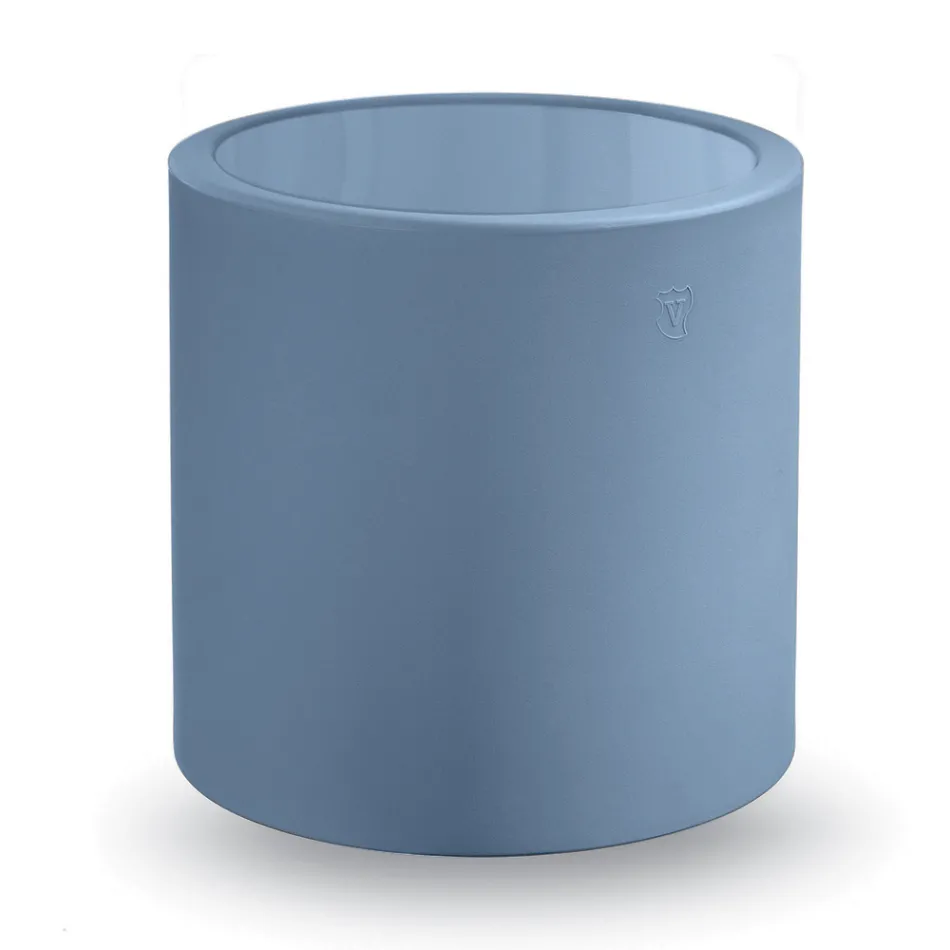 طاولة قهوة دائرية للحديقة مصنوعة من البولي إيثيلين الملون، صنعت في إيطاليا - نومي Viadurini