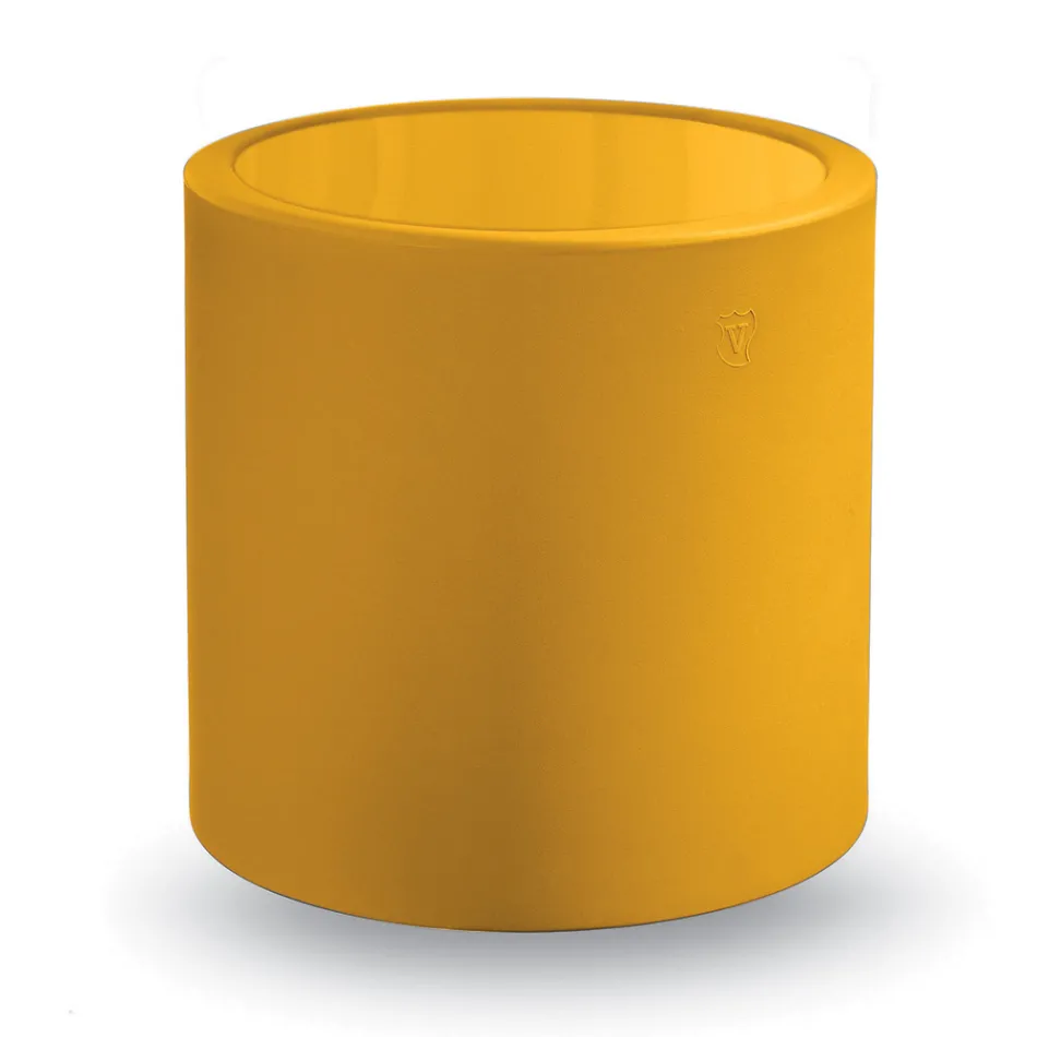 طاولة قهوة دائرية للحديقة مصنوعة من البولي إيثيلين الملون، صنعت في إيطاليا - نومي Viadurini