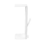 طاولة قهوة مع رف مجلات من زجاج شبكي، صنع في إيطاليا - بيل Viadurini