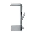 طاولة قهوة مع رف مجلات من زجاج شبكي، صنع في إيطاليا - بيل Viadurini