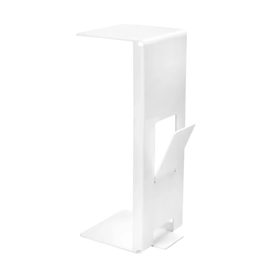 طاولة قهوة مع رف مجلات من زجاج شبكي، صنع في إيطاليا - بيل Viadurini