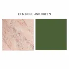 طاولة قهوة بتصميم مميز مع سطحين دائريين من جريس، صنع في إيطاليا - ستوكهولم Viadurini