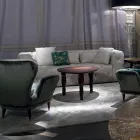 طاولة قهوة خشبية بتصميم عصري، صنع في إيطاليا، لوريس Viadurini