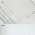 طاولة قهوة بتصميم رخامي مع قاعدة زجاجية، صنع في إيطاليا - مولينو Viadurini