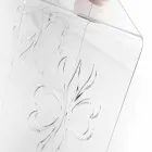 طاولة قهوة بتصميم مانداس من زجاج شبكي شفاف Viadurini