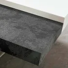 طاولة قهوة فينيكس بأرجل شفافة مصنوعة في إيطاليا - جاستن Viadurini