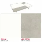 طاولة قهوة فينيكس بأرجل شفافة مصنوعة في إيطاليا - جاستن Viadurini