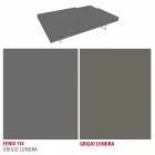 طاولة قهوة فينيكس بأرجل شفافة مصنوعة في إيطاليا - جاستن Viadurini