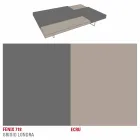 طاولة قهوة فينيكس بأرجل شفافة مصنوعة في إيطاليا - جاستن Viadurini