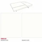 طاولة قهوة فينيكس بأرجل شفافة مصنوعة في إيطاليا - جاستن Viadurini