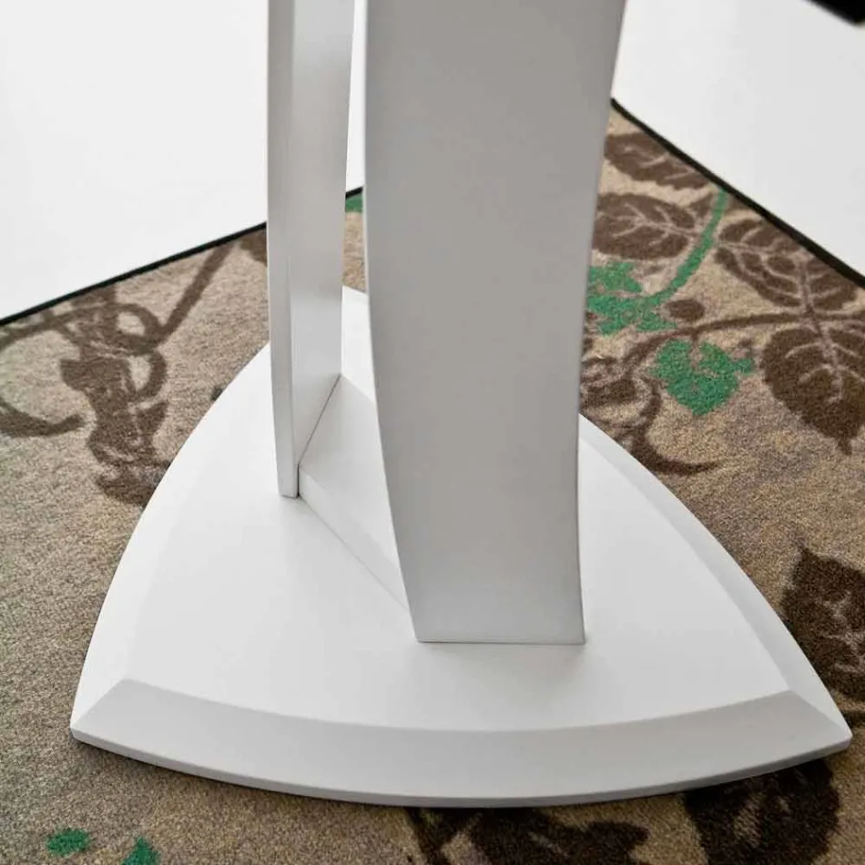 طاولة قهوة من خشب إم دي إف مطلي، صنع في إيطاليا، عالية الجودة - ليزا Viadurini