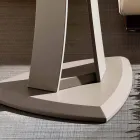 طاولة قهوة من خشب إم دي إف مطلي، صنع في إيطاليا، عالية الجودة - ليزا Viadurini