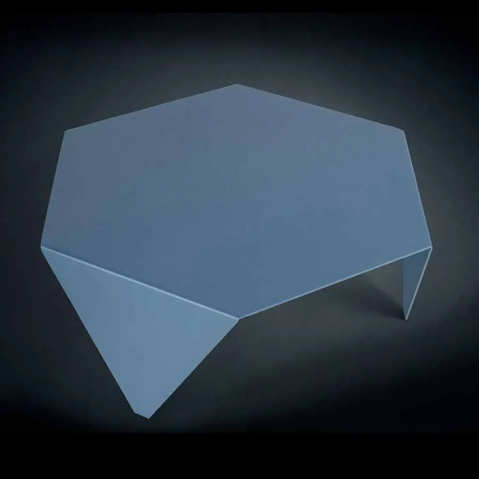 طاولة قهوة معدنية مقطوعة بالليزر Viadurini