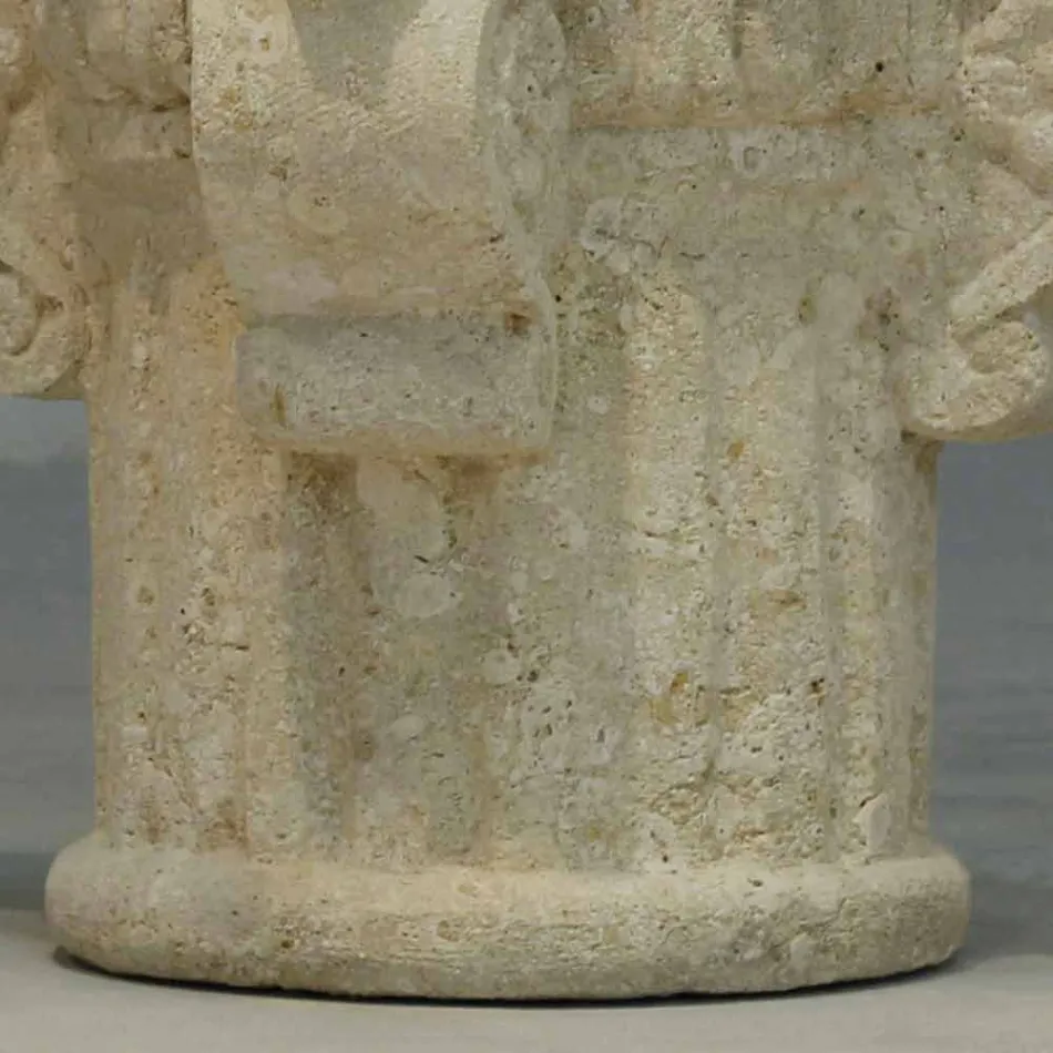 كرسي استرخاء معاصر من الحجر والكريستال من تصميم Balos الكلاسيكي Viadurini