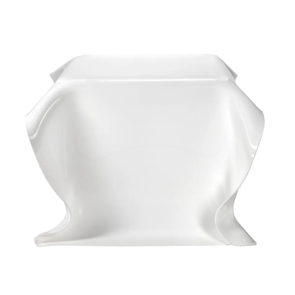 طاولة قهوة مصنوعة يدويًا من زجاج شبكي بلاستيكي، مصنوعة في إيطاليا - بيبو Viadurini