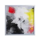 Modern 50x50cm coffee table in Nina metal, made in Italy Viadurini