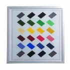 Modern 50x50cm coffee table in Nina metal, made in Italy Viadurini