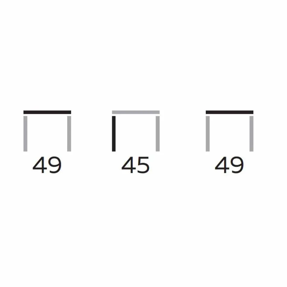 طاولة قهوة حديثة ذات سطح دائري من جريس، صنع في إيطاليا - شتوتغارت Viadurini
